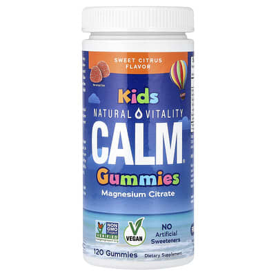CALM®, Kids Gummies, Sweet Citrus, 120 Gummies (83 mg per Gummy)