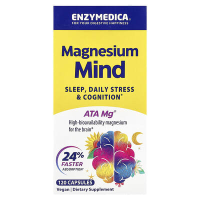 Magnesium Mind, 120 капсул (350 mg на капсулу)