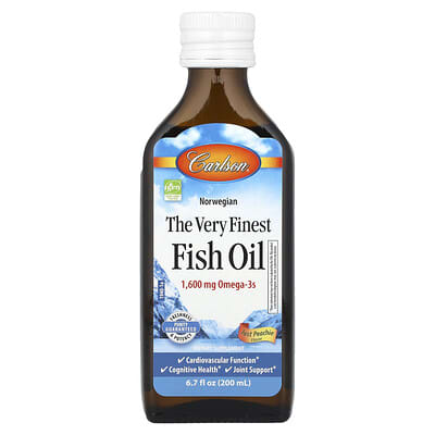 Norwegian, The Very Finest Fish Oil, Just Peachie, 6.7 fl oz (200 ml)
