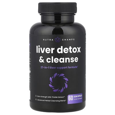 Liver Detox & Cleanse, 60 Vegan Capsules
