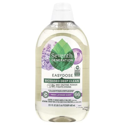Easydose, Ultra Concentrated Laundry Detergent, Fresh Lavender, 66 Loads, 23.1 fl oz (683 ml)
