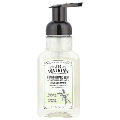 Вспененное жидкое мыло для рук, Neroli & Thyme, 9 fl oz (266 ml)