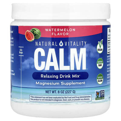 CALM® Расслабляющая смесь для напитков, Арбуз, 8 oz (227 g)