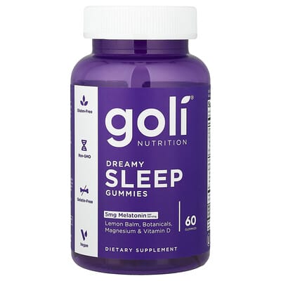 Dreamy Sleep Gummies, 60 Gummies
