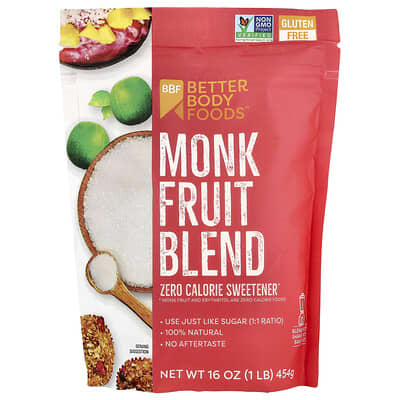 BetterBody Foods смесь из плодов монашьего фрукта, 1 lb (454 g)
