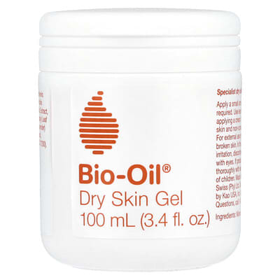 Гель для сухой кожи, 3.4 fl oz (100 ml)