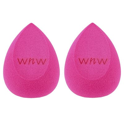 Double Tap, Makeup Sponge, Pink, 2 Pack