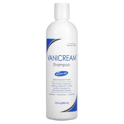 Shampoo For Sensitive Skin, 12 fl oz (355 ml)