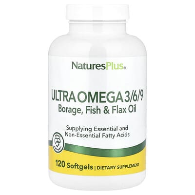 Ultra Omega 3/6/9, 120 Softgels