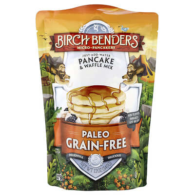 Смесь для блинов и вафель, Paleo, 12 oz (340 g)