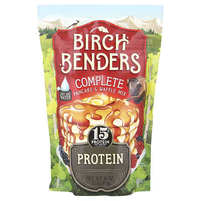 Смесь для блинов и вафель, протеиновая, 16 oz (454 g)