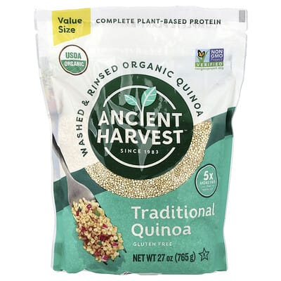 Organic Traditional Quinoa, 27 oz (765 g)