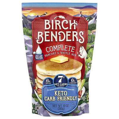 Смесь для блинов и вафель Birch Benders, Keto, 10 oz (283 g)