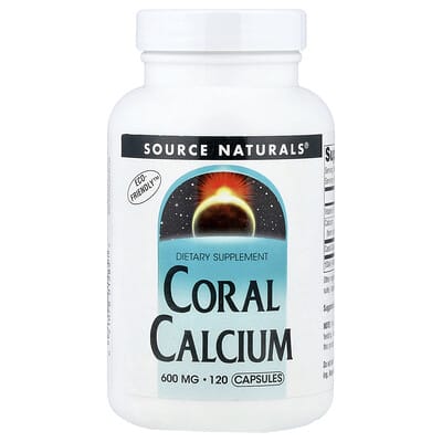 Coral Calcium, 120 Capsules (600 mg per Capsule)