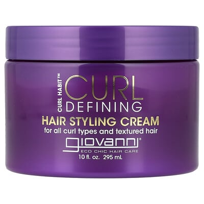 Крем для укладки волос Curl Habit™, для всех типов вьющихся и текстурированных волос, 10 fl oz (295 ml)