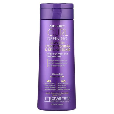 Несмываемый эликсир для укладки и кондиционирования Curl Habit™, Curl Defining Leave-In Conditioning & Styling Elixir, 8.5 fl oz (250 ml)