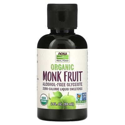 Органический монашеский фрукт, жидкий подсластитель, 2 fl oz (59 ml)