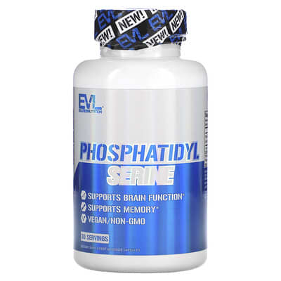 Phosphatidyl Serine, 60 Veggie Capsules (150 mg per Capsule)