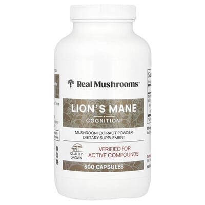 Lion's Mane, Mushroom Extract Powder, 300 Capsules (500 mg Per capsule)