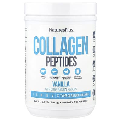 Collagen Peptides, Vanilla , 0.8 lb (364 g)