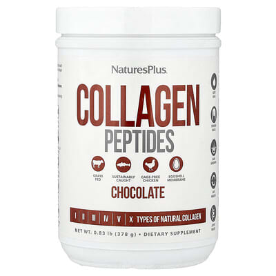Collagen Peptides, Chocolate, 0.83 lb (378 g)
