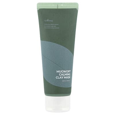 ISNtree успокаивающая глиняная маска с полынью, 3.38 fl oz (100 ml)
