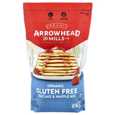 Organic Gluten Free Pancake & Waffle Mix, 22 oz (623 g)