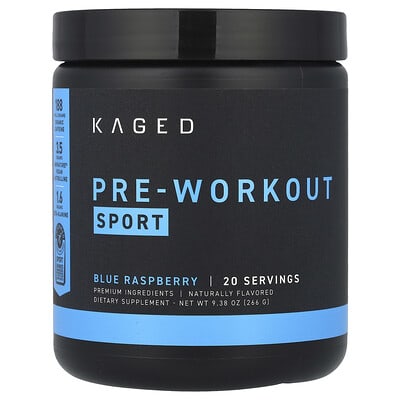 Предтренировочный комплекс Blue Raspberry 9.38 oz (266 g)