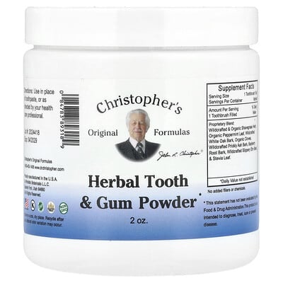 Herbal Tooth & Gum Powder, 2 oz.
