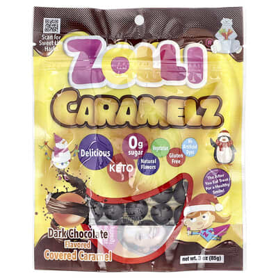 Caramelz, Dark Chocolate, 3 oz (85 g)