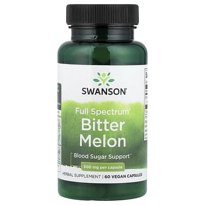 Full Spectrum® Bitter Melon, 500 mg, 60 Vegan Capsules