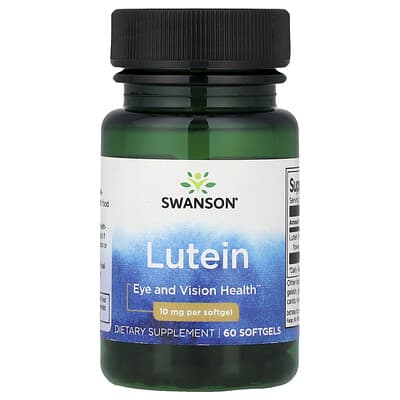 Lutein, 10 mg, 60 Softgels