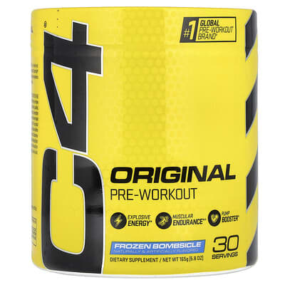 C4® Original, предтренировочный комплекс, Frozen Bombsicle, 5.8 oz (165 g)