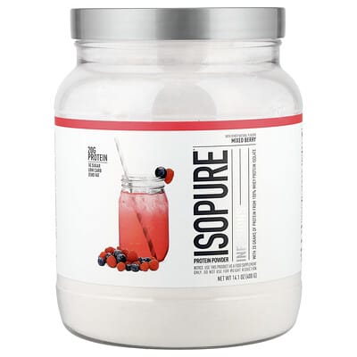 Протеиновый порошок Infusions, Mixed Berry, 14.1 oz (400 g)