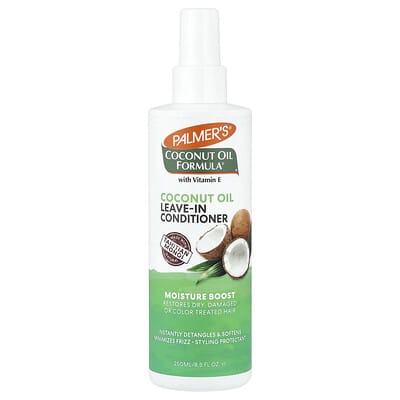 Coconut Oil Formula® with Vitamin E, Coconut Oil Leave-In Conditioner, 8.5 fl oz (250 ml)