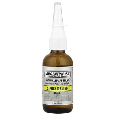Argentyn 23®, Natural Nasal Spray, Sinus Relief, 2 fl oz (59 ml)