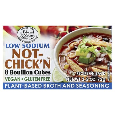 Not-Chick'n™ Bouillon Cubes, Low Sodium, 8 Cubes