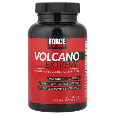Volcano Extreme®, Intense NOx-Boosting Muscle Builder, 90 Tablets