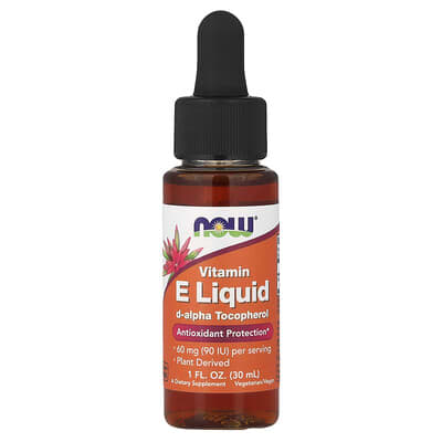 Vitamin E Liquid, 1 fl oz (30 ml)