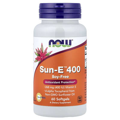 Sun-E™ 400, 268 mg (400 IU), 60 Softgels