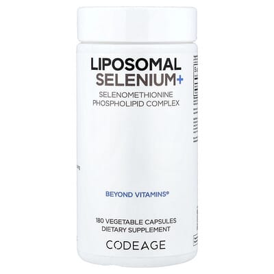 Liposomal Selenium+, 180 Vegetable Capsules (200 mcg per Capsule)