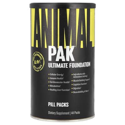 PAK®, Ultimate Foundation, 44 Packs