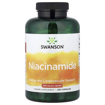 Niacinamide, 500 mg, 250 Capsules