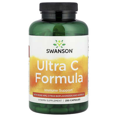 Swanson Vitamins Ultra C Formula, 250 капсул