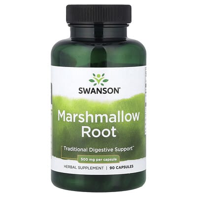 Marshmallow Root, 500 mg, 90 Capsules корень алтея
