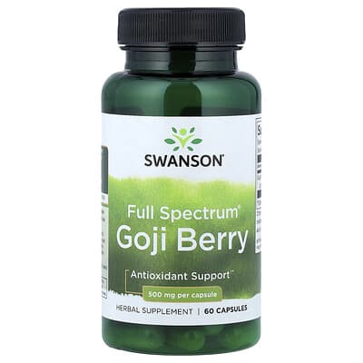 Full Spectrum®, Goji Berry, 500 mg, 60 капсул