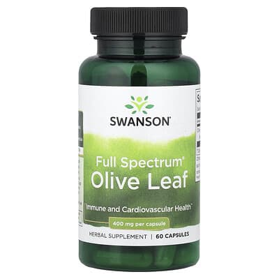 Full Spectrum® Olive Leaf 400 mg 60 капсул