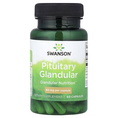 Pituitary Glandular, 80 mg, 60 капсул