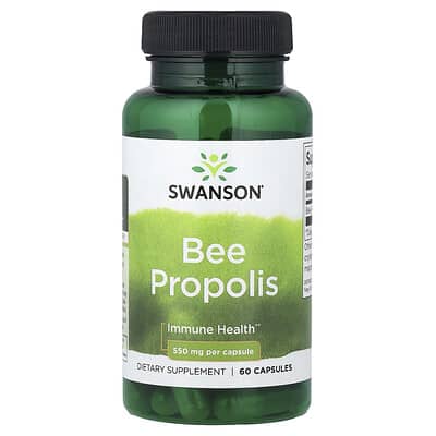 Swanson Vitamins капсулы Bee Propolis, 550 mg, 60 шт.