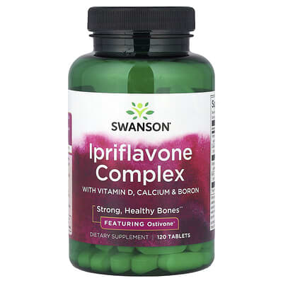 Ipriflavone Complex с витамином D, кальцием и бором, 120 таблеток